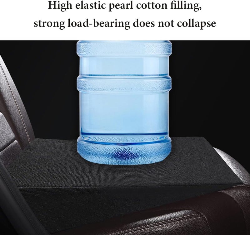 FSTURIOS Auto Seat Wedge Leveling Cushion, Comfortable Ergonomic Wedge Foam Pad Car Seat Cushion, Angled Design Rear Seat Pad Office Chair Support Cushion for Pain Relief - Image 4